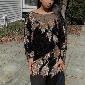 Full body Sequin bodycon mini dress